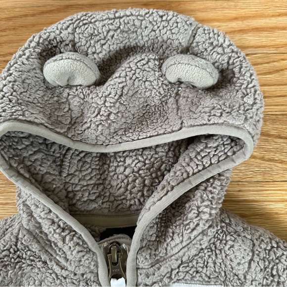 The North Face Infant Campshire Bear Hoodie Jacket Beige 3-6 Months - Picture 4 of 14